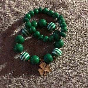 Irish Day bracelets